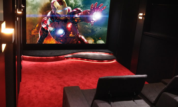 Le rôle de l’acoustique dans une salle de cinéma à domicile au Luxembourg avec Cinémotion